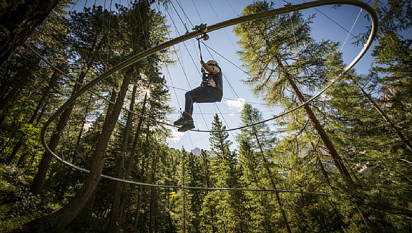 Activities in altitude on the Dolomites