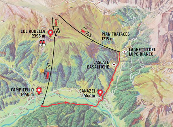 Trek Tour Panorama Val Di Fassa Lift Trek Tour Panorama Val Di Fassa Lift